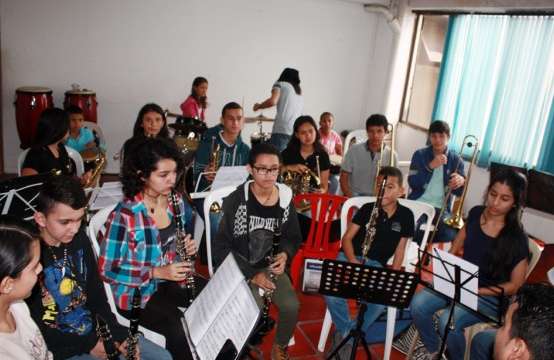 Última presentación de la banda sinfónica juvenil de Armenia en este 2019