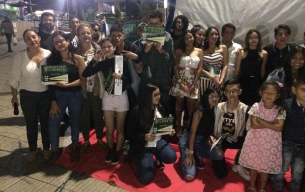 Se realizó en el parque Sucre la premiación del concurso juvenil de filminutos Armenia Se Ve